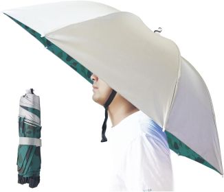 Umbrella Hat (Color: Silver-Camouflage(2pcs))