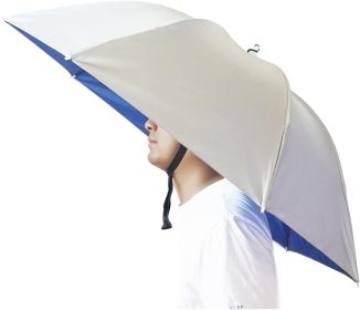 Umbrella Hat (Color: Silver-Blue)